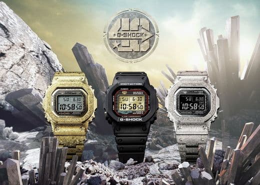 Три новые модели часов к 40-летию G-Shock