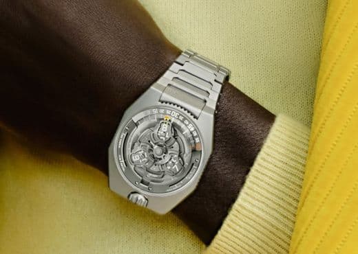 Магия титана в часах Urwerk UR-100V Magic T