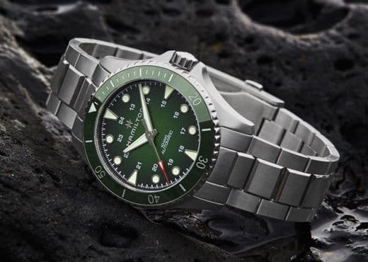 Hamilton Khaki Navy Scuba. Два оттенка зеленого