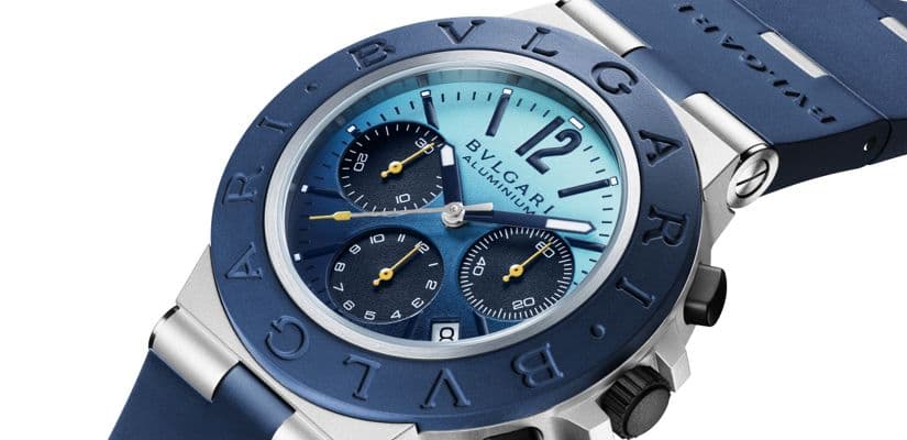 Летние версии часов Bvlgari Aluminium