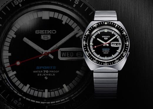 Четыре модели к 55-летию Seiko 5 Sports