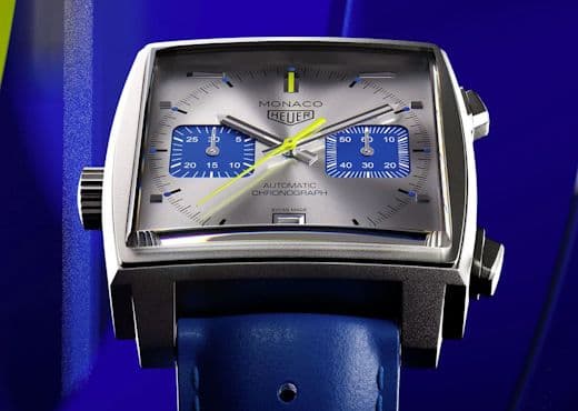Французский синий в новой версии TAG Heuer Monaco