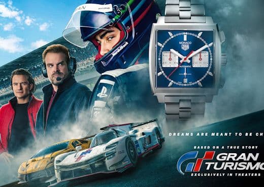 Часы TAG Heuer в фильме Гран Туризмо