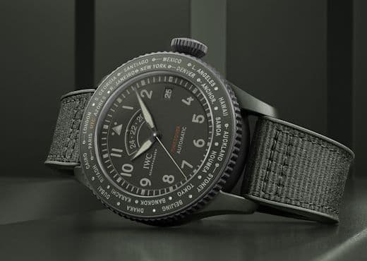 IWC Pilots Watch Timezoner TOP GUN Woodland