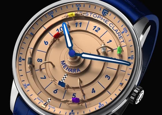 Верблюжьи бега в часах Christophe Claret