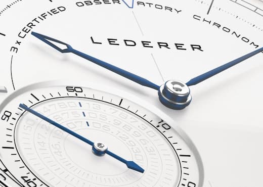 Bernhard Lederer Three-times Certified Observatory Chronometer