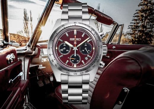 Seiko вдохновляется кожаным салоном авто 1960-х