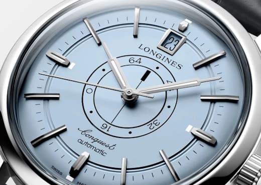 Longines Conquest Heritage Central Power Reserve. Теперь в голубом