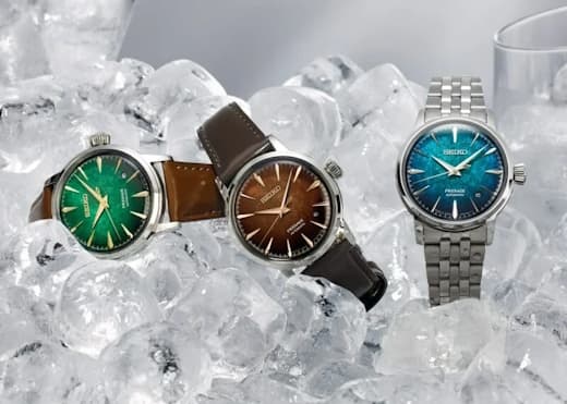 Коктейли со льдом от Seiko
