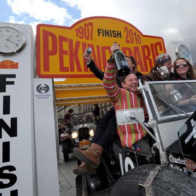 Финиш Peking to Paris Motor Challenge 2010