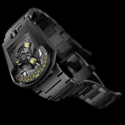 Часы Urwerk на стальном ремешке