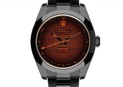 Кастомизированные часы Rolex Milgauss Aftershock