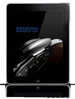 Officine Panerai выпустил электронный журнал