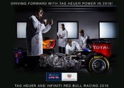 TAG Heuer стала партнером команды Red Bull Racing