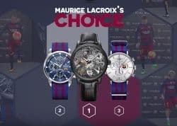 Maurice Lacroix разыгрывает часы в конкурсе чеканки мяча