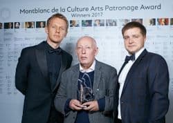 Иосифу Бакштейну вручили премию Montblanc de la Culture 2017
