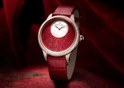 Jaquet Droz Petite Heure Minute Cuprite к дню св.Валентина