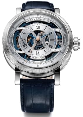 Cкелетонированный хронограф от Grieb & Benzinger