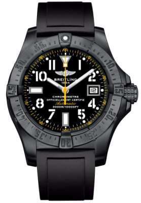 Часы Breitling Avenger Seawolf Blacksteel Code Yellow