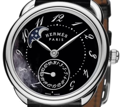 Юбилейные часы Hermes Arceau Petite Lune