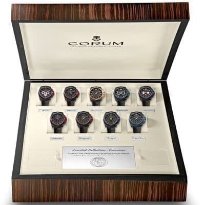 Часы Corum дополнили фотографиями Гийома Корпарта