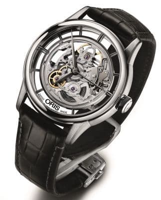Часы Oris Artelier Translucent Skeleton