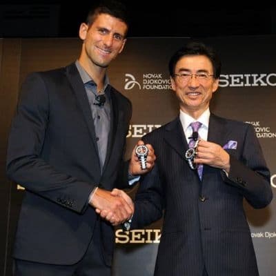 Новак Джокович стал партнером Seiko