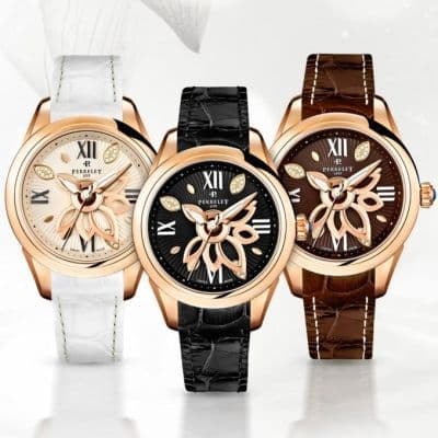Новые часы Perrelet Diamond Flower Gold