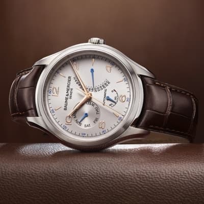Часы Baume&Mercier Clifton с ретроградным календарем