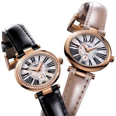 Женственные часы Tissot Glamorous