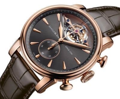 Юбилейный хронограф с турбийоном Arnold&Son