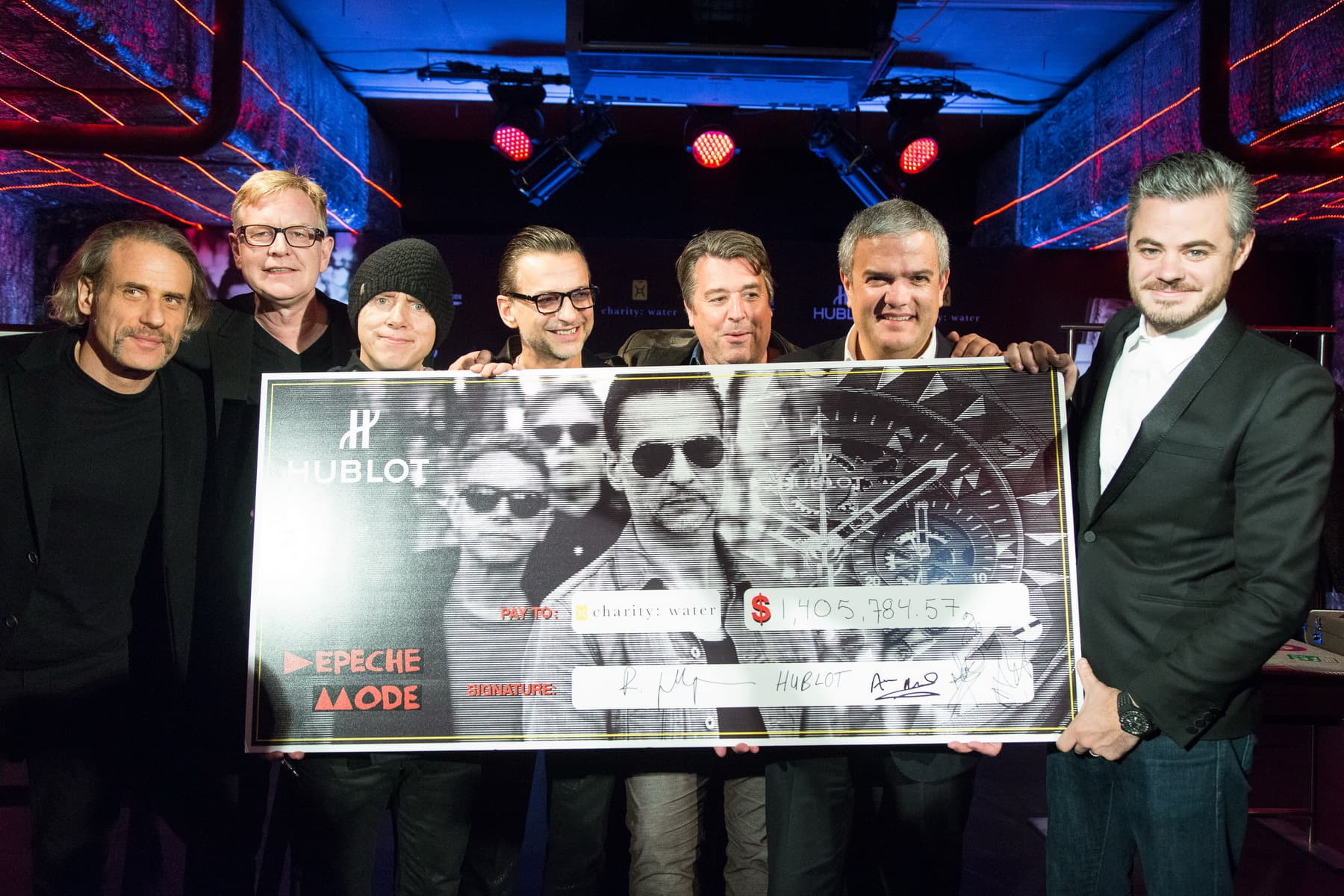 Hublot и Depeche Mode провели благотворительный аукцион