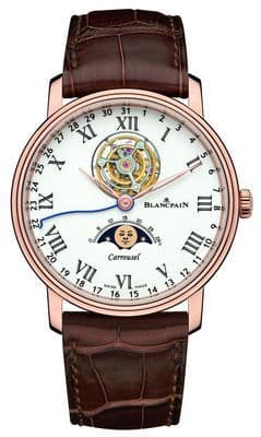 Blancpain объединяет карусель и индикатор фазы Луны