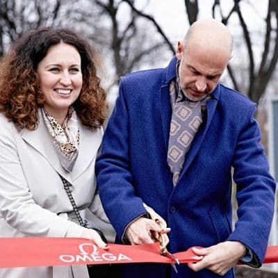 Omega открыла выставку Антона Ланге в Москве