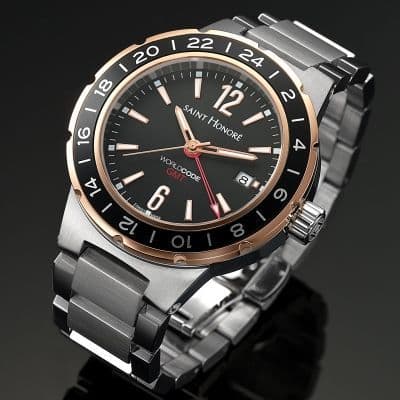 Saint Honore выпустила часы Worldcode GMT