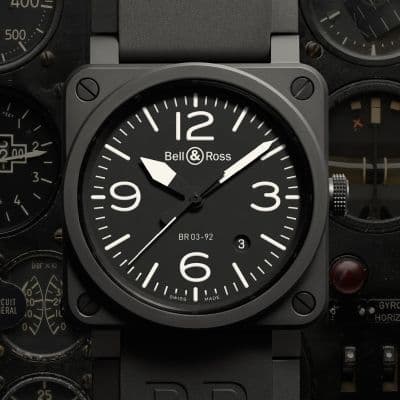 Часы Bell&Ross BR 03-92 в керамическом корпусе