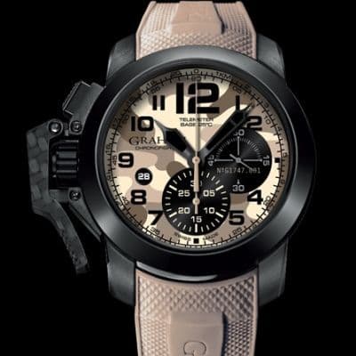 Часы Chronofighter Oversize Black Arrow от Graham
