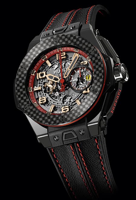 Hublot представил лимитированную серию часов Big Bang Ferrari