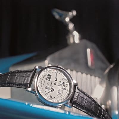 Часы Lange 1 Time Zone “Como Edition” на Rolls-Royce