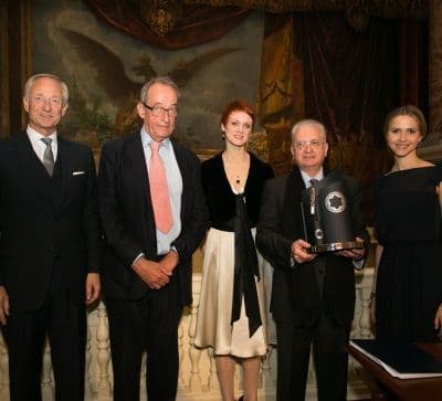 Вручена Montblanc de la Culture Arts Patronage Award 2014