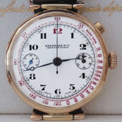 Часы Eberhard в фильме о Первой мировой войне
