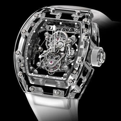Часы Richard Mille RM 56-02 Sapphire Tourbillon