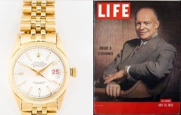 Rolex Дуайта Эйзенхауэра выставят на продажу