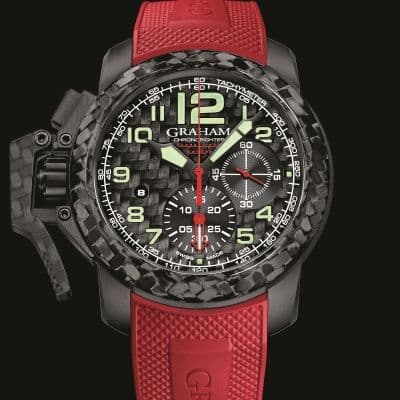 Часы Chronofighter Oversize Superlight Carbon от Graham
