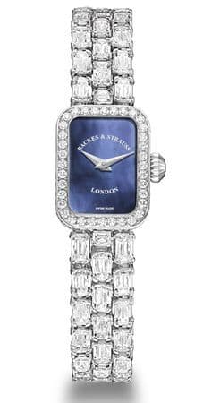 Часы Backes & Strauss с бриллиантами формы «Ашока»