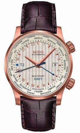 Часы Mido Multifort 80th Anniversary GMT Edition