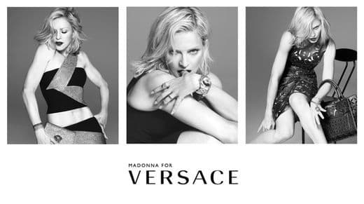 Мадонна стала лицом рекламы Versace