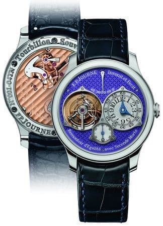 Часы F.P.Journe Tourbillon Souverain проданы за 600 000 франков