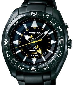 Спортивная модель Seiko Prospex Kinetic GMT