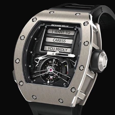 Часы Richard Mille RM 69 Erotic Tourbillon